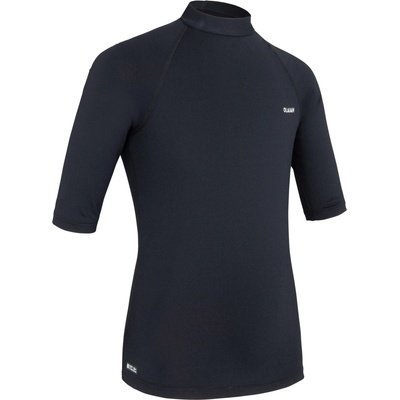 Decathlon detský top 100 UV čierny