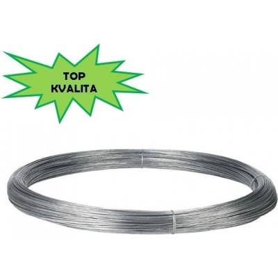 Drát pro elektrické ohradníky, speciálně galvanizovaný Zn/Al, 2 mm, 1000 m