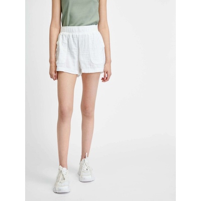 GAP dámské mušelínové kraťasy Bílé