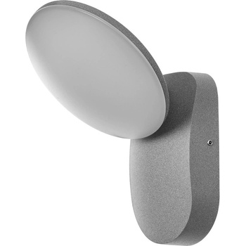 ELBULGARIA LED аплик Elbulgaria - Alden, 2864/1w SG, 12W, 4000K, IP44, сив (2864-1wsg)