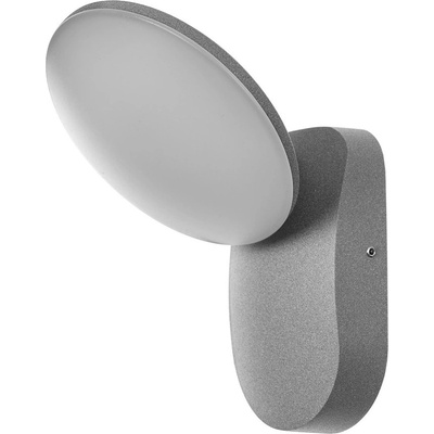 ELBULGARIA LED аплик Elbulgaria - Alden, 2864/1w SG, 12W, 4000K, IP44, сив (2864-1wsg)