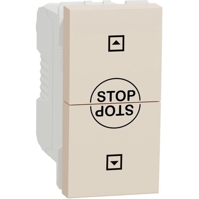 Schneider Electric SE Ключ за щори 1 мод. цвят Крем Unica - NU310844SC (NU310844SC)