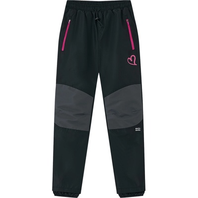 Wolf & Wolfie B2577 Dívčí zimní kalhoty černá