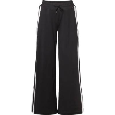 Dámské kalhoty Goldbergh Banda Wide Leg Track Pant Black/White