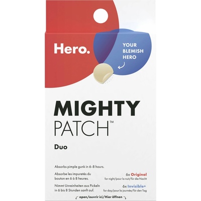 Hero Mighty Patch Duo hydrokoloidní náplasti 12 mm 12 ks