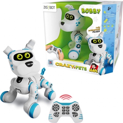 MaDe Robotický pes Zigybot Bobby