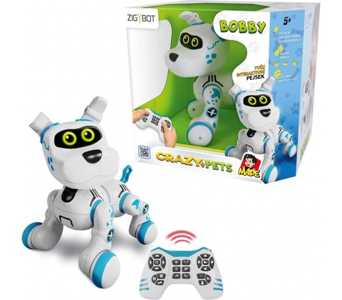 MaDe Robotický pes Zigybot Bobby