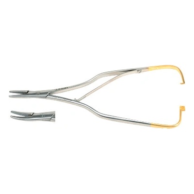 Gold Line Ihelec hladký zakrivený, Arruga 16 cm