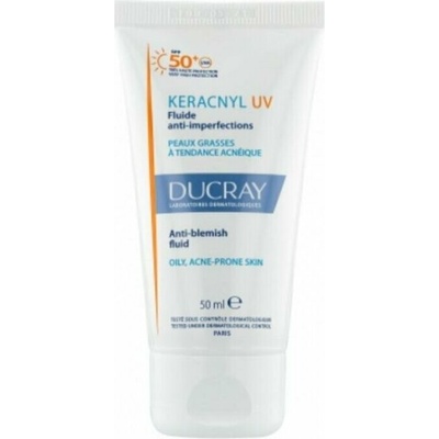 Ducray Ochranný fluid pro problematickou pleť SPF 50+ Keracnyl UV 50 ml