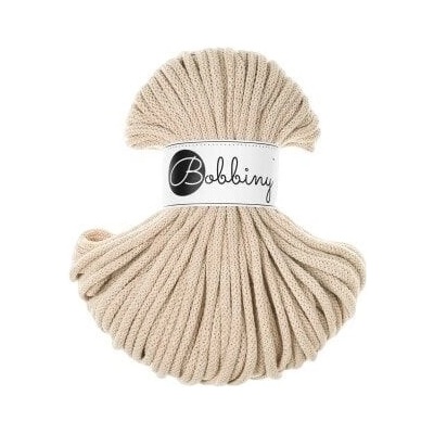 Bobbiny Premium 5 mm 100 m Warm Beige Špagát
