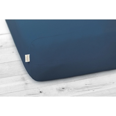 Darré jersey prostěradlo granátově modré 60x120x20