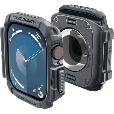 Spigen Rugged Armor Case за Apple Watch 10 46 мм - сив (8809971234429)