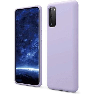 elago Silicone Case - силиконов (TPU) калъф за Samsung Galaxy S20 (лилав)