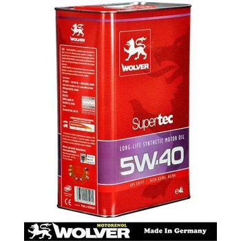 Image 1 of WOLVER LAB Supertec 5W-40 4 l