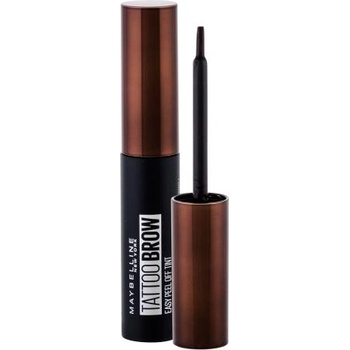 Maybelline Tattoo Brow гелообразна боя за вежди с отлепяне 4.6 g цвят кафяв