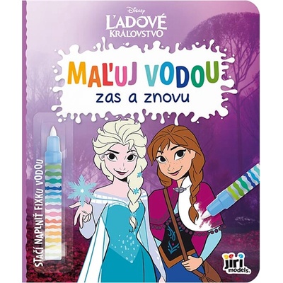 Vymaľovánky vodové zas a znovu Frozen