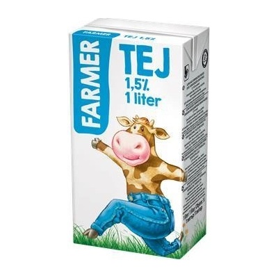 Farmer Mlieko trvanlivé 1,5% 1l
