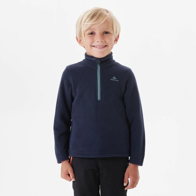 Quechua dětská turistická fleecová mikina MH 100 – Zboží Mobilmania
