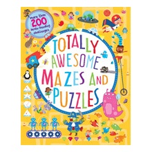 Totally Awesome Mazes and Puzzles (Activity book for Ages 6 - 9) (Cottage Door Press)(Paperback )