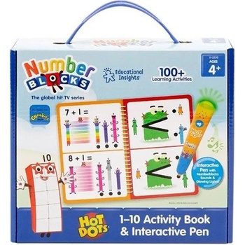 Learning Resources Образователен комплект Learning Resources - Numberblocks, с интерактивна писалка (EI-2550)