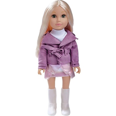 Ocie Кукла Ocie - Fashion Girl, с лилав тоалет, 46 cm (OTM0050384)