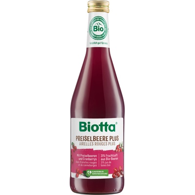 Biotta Сок от червена боровинка Плюс Био - 500 мл
