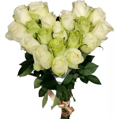 Srdce z růží malé ALESSIA 50cm
