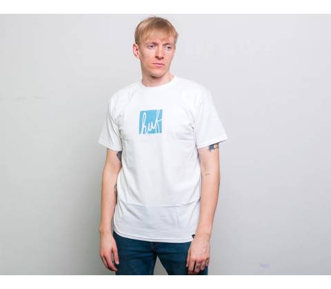 Huf Script Box Logo White