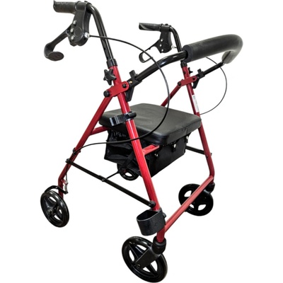 Rehafund Rf-610/c chodítko 4-kolesové červené
