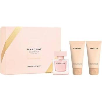Narciso Rodriguez Narciso Eau de Parfum Cristal EDP 50 ml + tělové mléko 50 ml + sprchový gel 50 ml dárková sada