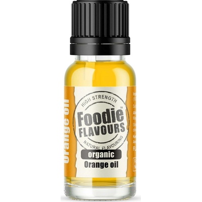 Foodie Flavours Prírodné koncentrované aróma 15 ml pomarančový olej