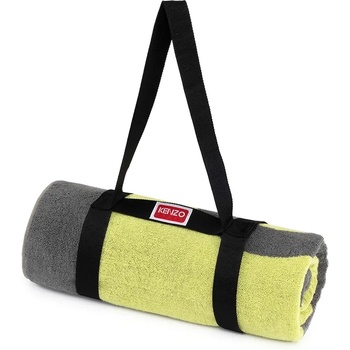 KENZO Памучна плажна кърпа Kenzo KLABEL Absynthe 90 x 160 cm (1046294)