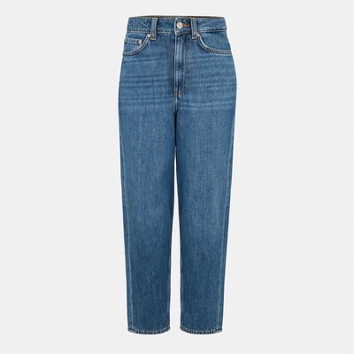 JJXX Дънки JJXX Women's Mom Jeans - Dark Blue Denim