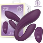 Engily Ross Вибратор за двойки с дистанционно Engily Ross Divel