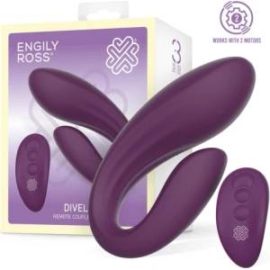 Engily Ross Вибратор за двойки с дистанционно Engily Ross Divel