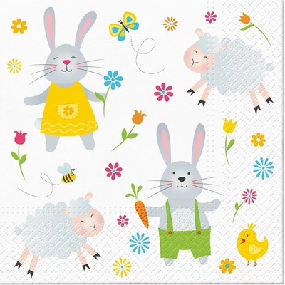 MFP 2011052 Ubrousek P velikonoce TL700200 33x33cm