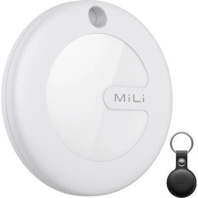 MiLi MiTag smart s koženou klíčenkou černá MI-HD-P16-BK