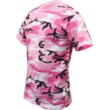 Tričko Rothco PINK CAMO