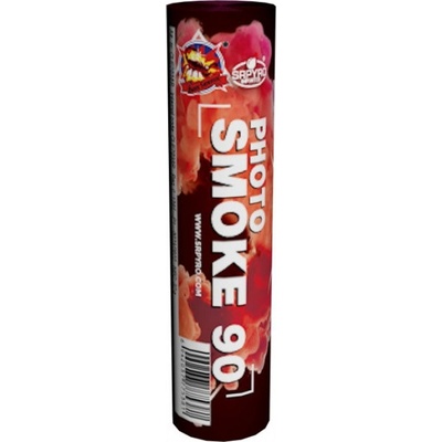 Srpyro Dýmovnice PHOTO SMOKE 90 červená dýmovnice CLE7038R