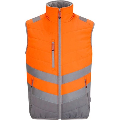 Regatta Unisex reflexná termo vesta s prepážkou TRB202 Orange