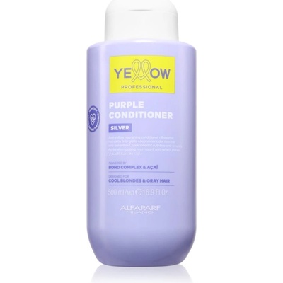 Yellow Professional Silver Purple Conditioner подхранващ балсам неутрализиращ жълтеникавите оттенъци 500ml