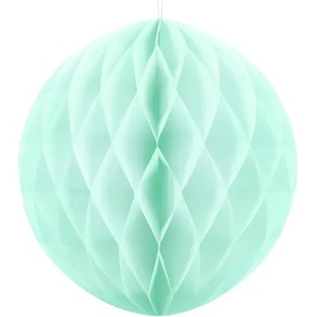 Image 1 of PartyDeco Хартиена топка - ментол 40см