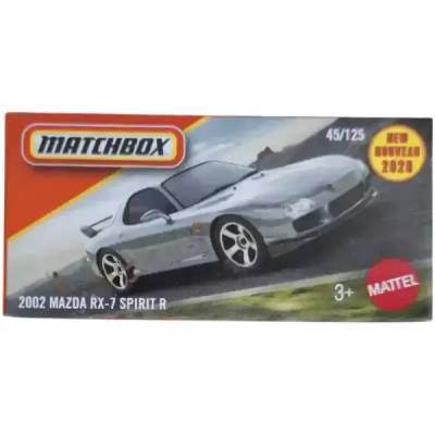 Mattel Matchbox: Количка в картонена кутия 2002 Mazda RX-7 Spirit R (JHP74)