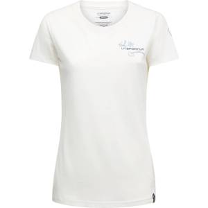 La Sportiva Дамска тениска La Sportiva Women's Climb Flower T-Shirt - Chalk / Limestone - размер XS (916-3496-0411)
