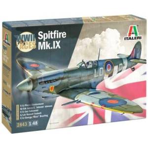 Italeri Комплект модел самолет 2843 - Spitfire Mk. IX Aces (1: 48) (33-2843)