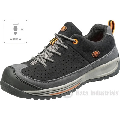 BATA Curve W S1P polobotky Černá
