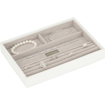 Stackers Ковчеже за бижута Stackers 4 камерен cлassic бяло (70958)