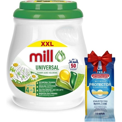 Mill Professional Univerzální prací Kapsle 50 PD + Dárek