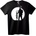 NOONEBRAND Тениска Мафия Силует - 3XL, Black