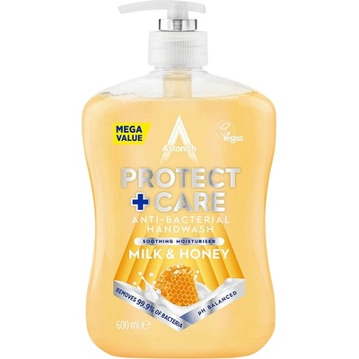Astonish Антибактериален течен сапун 650мл - Milk & Honey (1307)